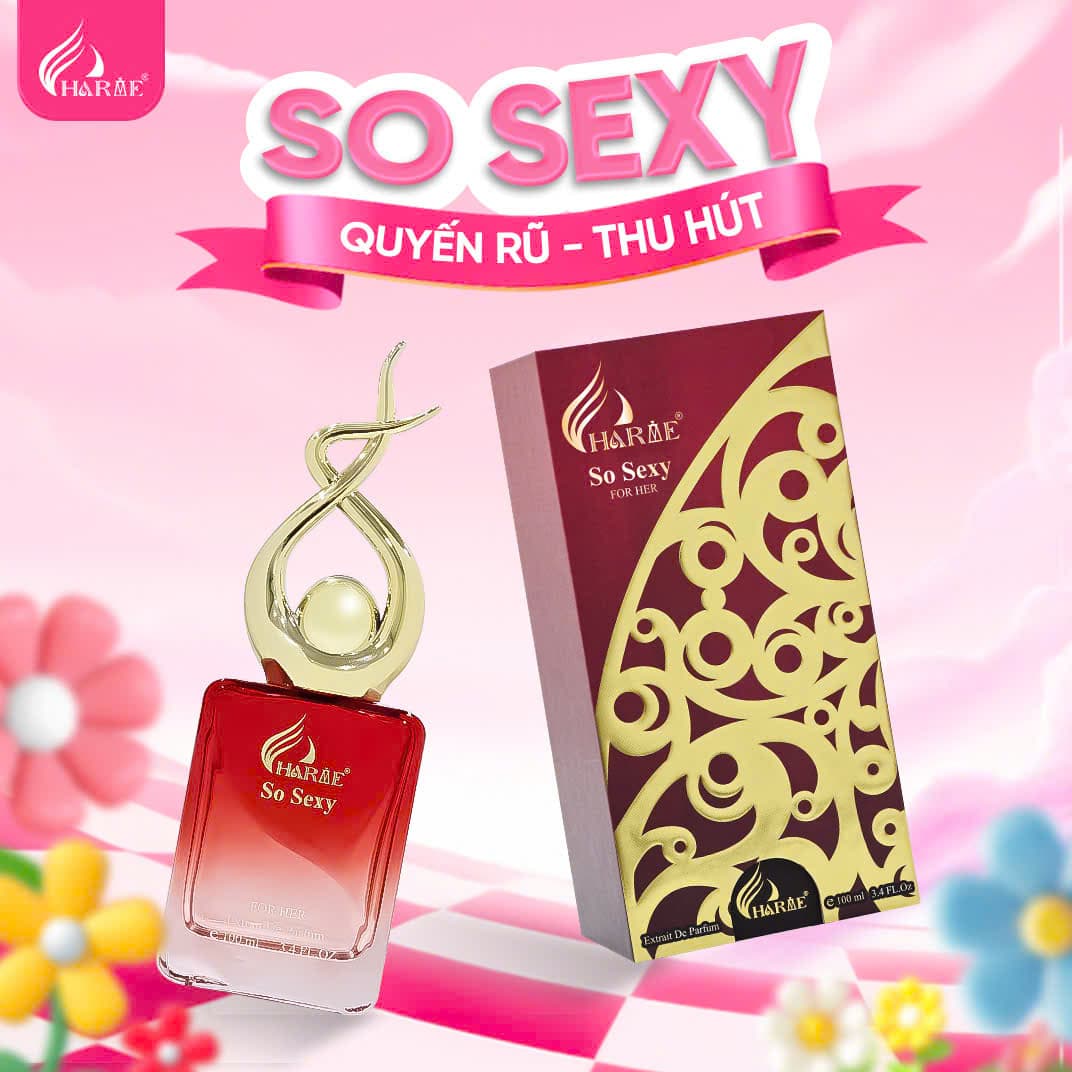 Nước Hoa Nư CHARME SO SEXY 100ml50ml Lưu Hương Lâu Phong Cách Quyến Rũ, Nổi BậtNước Hoa Chính Hãng - 100ml