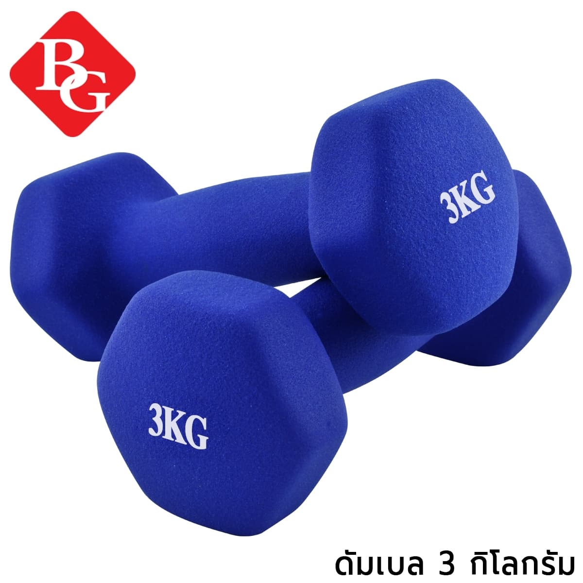 Bộ 2 tạ tay lõi sắt Q304 bọc cao su, tạ tập tay cao su 1kg 2kg 3kg 4kg 5kg BG hàng nhập khẩu - Lam Đậm - Bộ 02 tạ tay 3kg