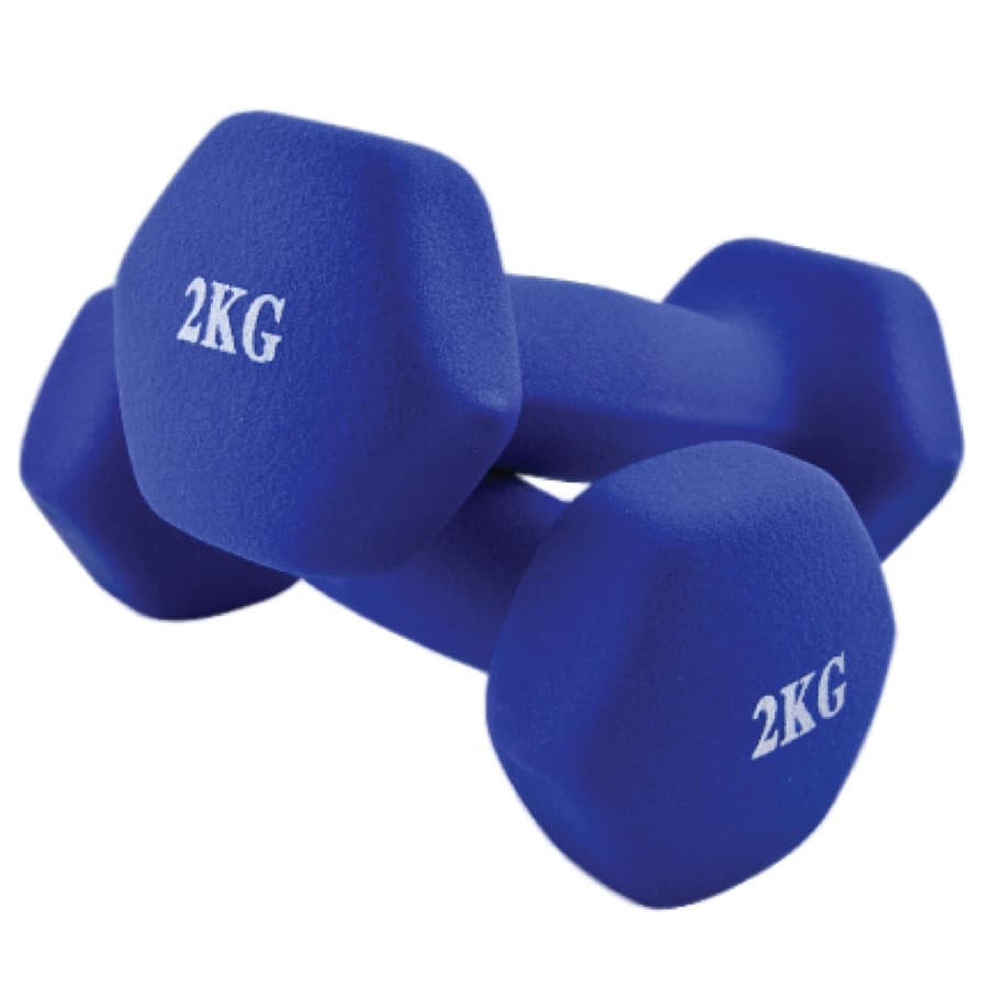 BG Bộ 2 Tạ tay 304 - 314 cao cấp 2Kg Thái Lan hàng nhập khẩu - BLUE