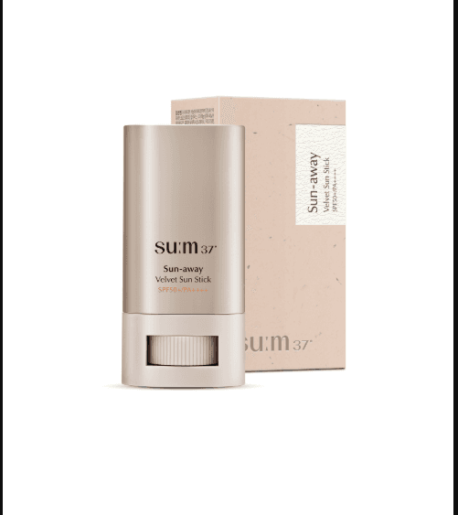 Chống nắng dạng thỏi dưỡng trắng cải thiện nếp nhăn Sum37 Sun-away Velvet Sun Stick SPF50PA 18g