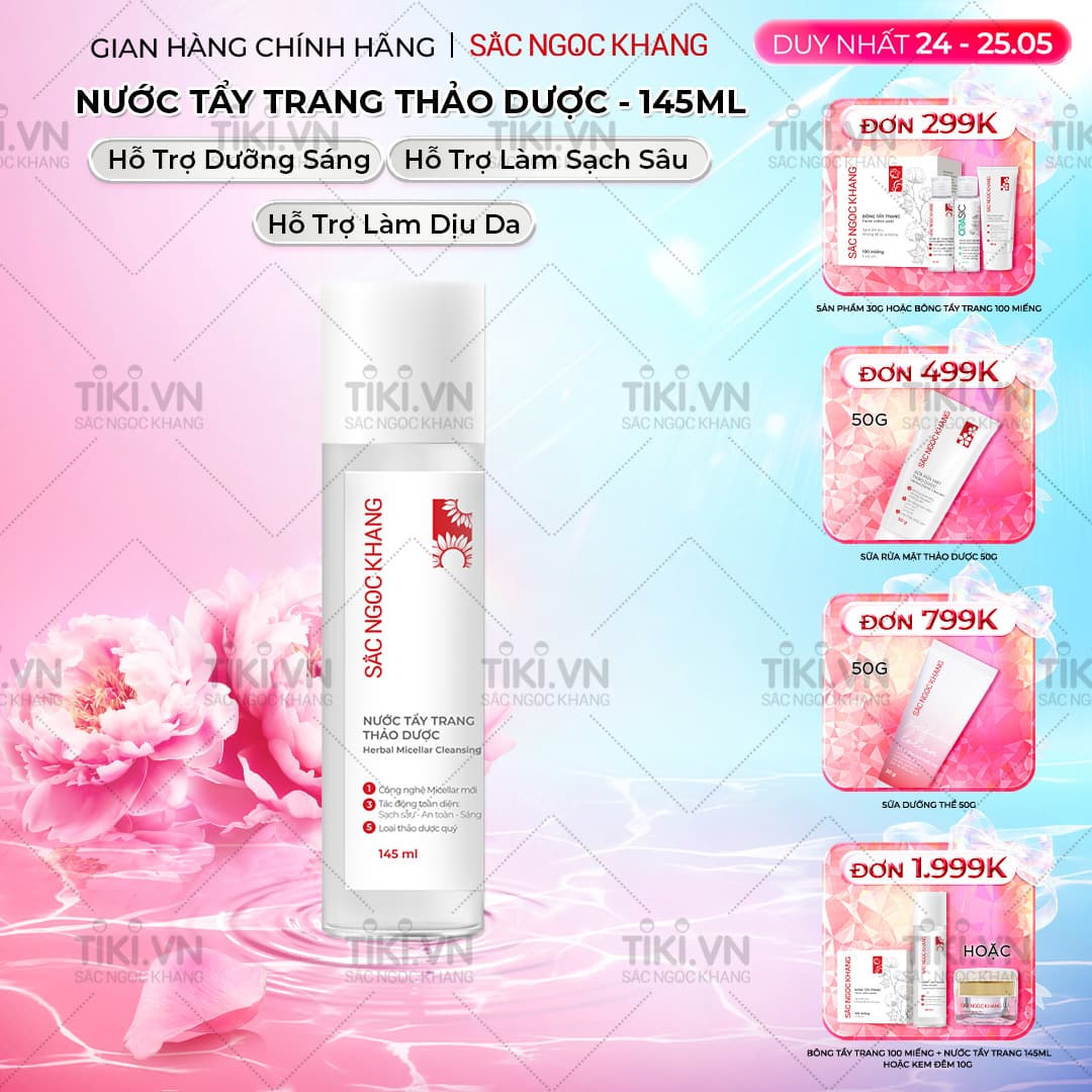 Nước Hoa Hồng Sắc Ngọc Khang MNH01 145ml
