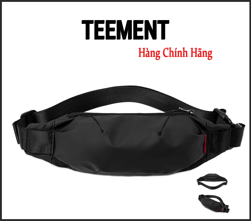 Túi Đeo Ngực Nam Thời Trang Teement, Chống Thấm Nước, Chống Xước, Chất Liệu Vải Oxford Cao Cấp, Thích Hợp Đi Chơi, Du Lịch - Hàng Chính Hãng