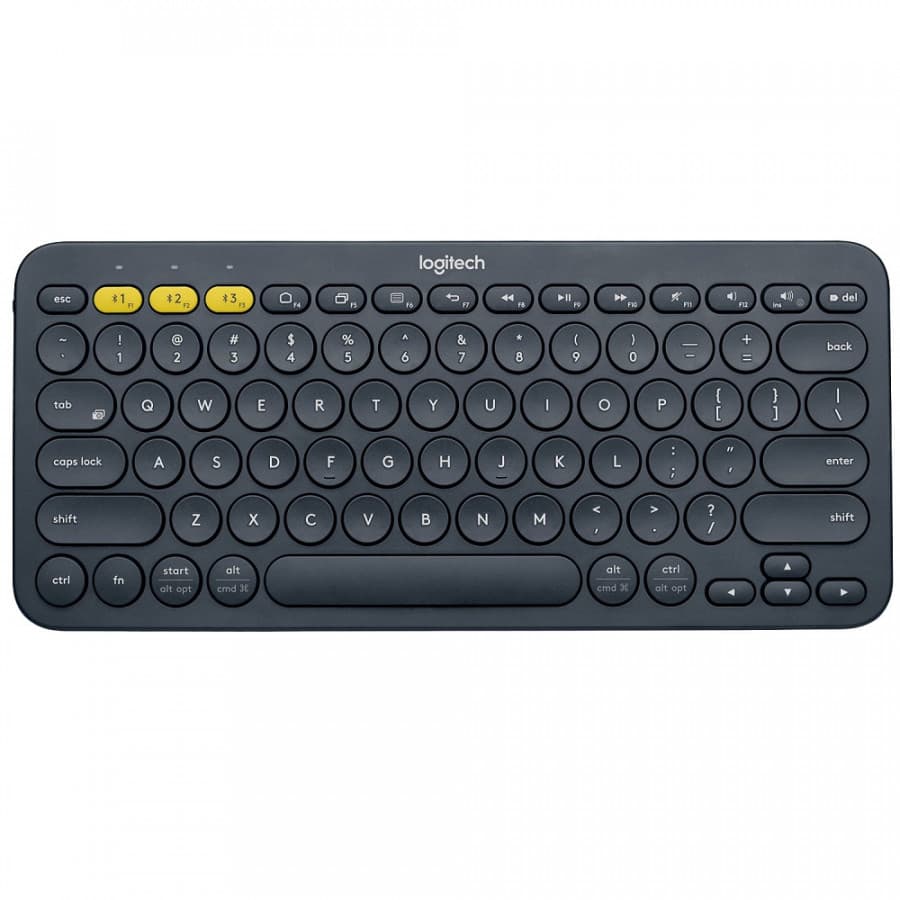 Bàn Phím Bluetooth Logitech K380 - Hàng Chính Hãng - Xám Đậm