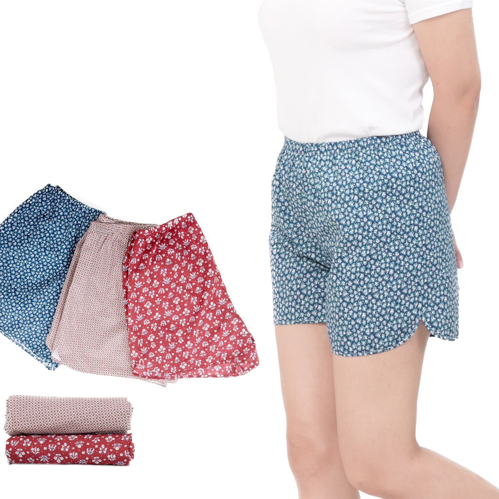 COMBO 5 quần đùi nữ May 10, quần mặc nhà, quần ngủ - S