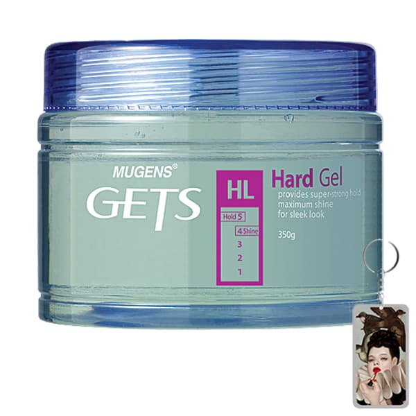 Gel đặc cứng Mugens Super Hair Gel Hàn Quốc 330ml  Móc khóa