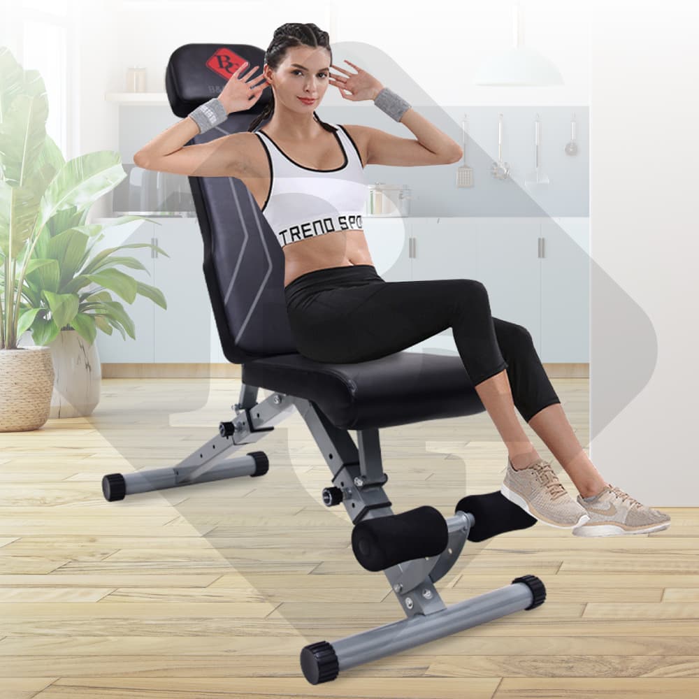 BG-Ghế tập tạ đa năng Ghế gập bụng chống đẩy tập gym đa năng có thể gấp lại Có thể điều chỉnh DUMBBELL BENCH  hàng nhập khẩu