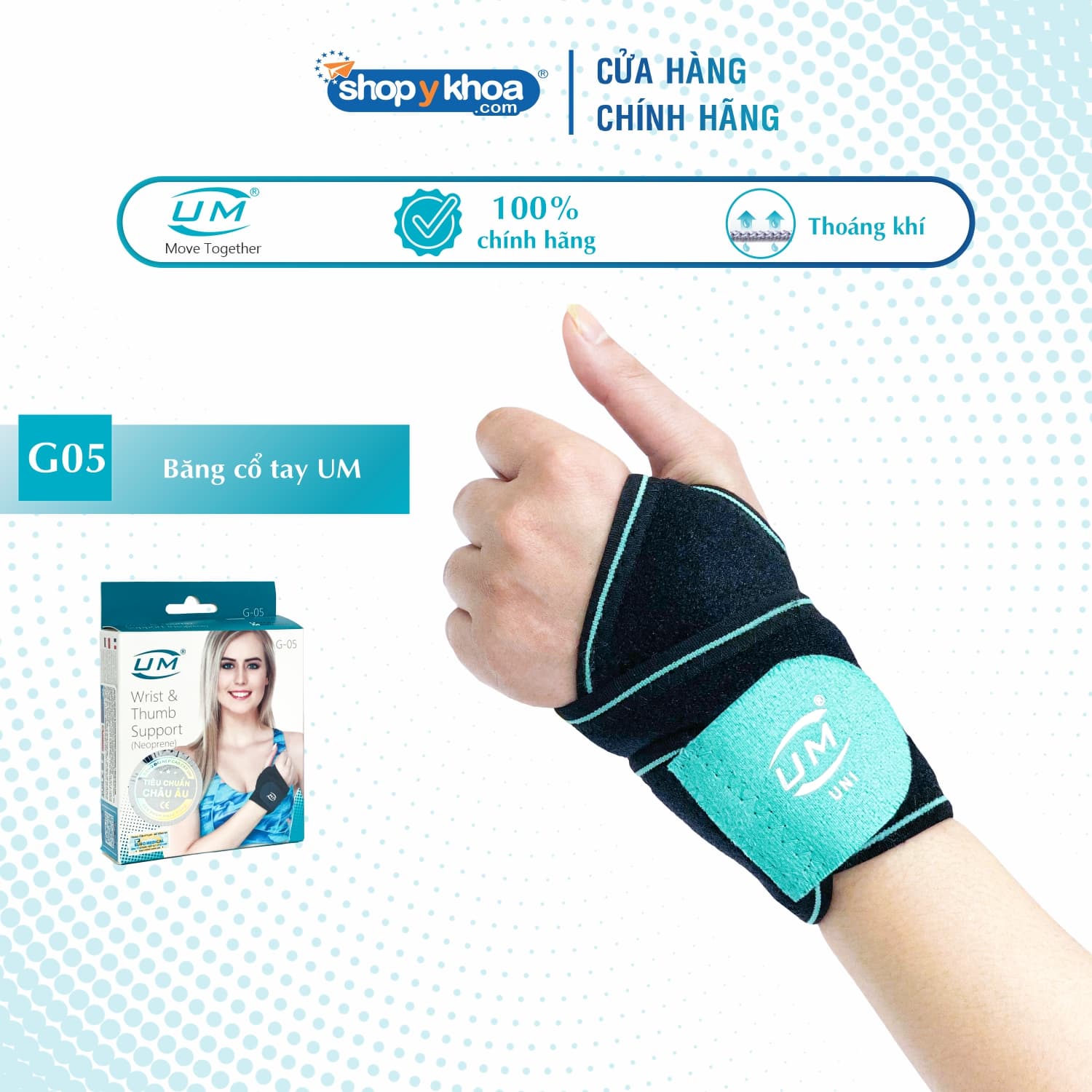 Băng cổ tay United Medicare G05  - UNI