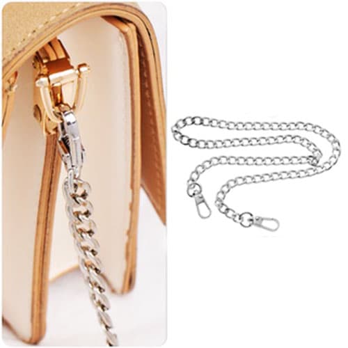 Dây đeo túi xách titan chain xích dây thay thế túi xách làm túi xách DIY sành điệu nhiều size - 120 cm