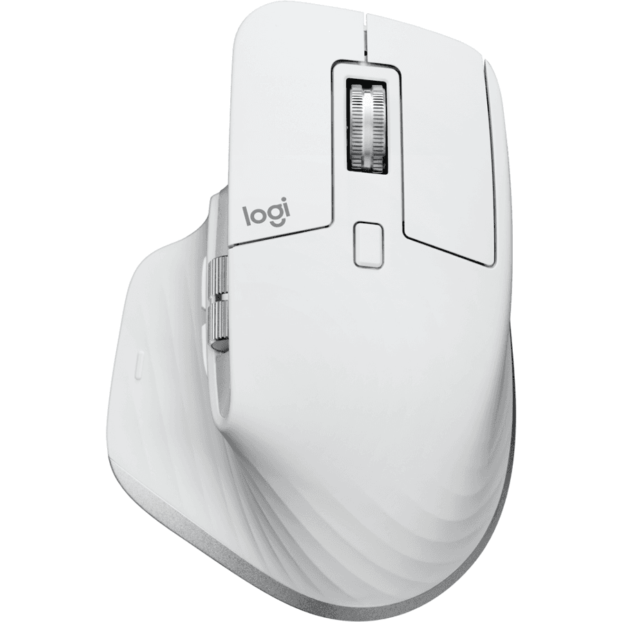 Chuột không dây Bluetooth Logitech MX Master 3s - Hàng Chính Hãng - Xám Pale Grey