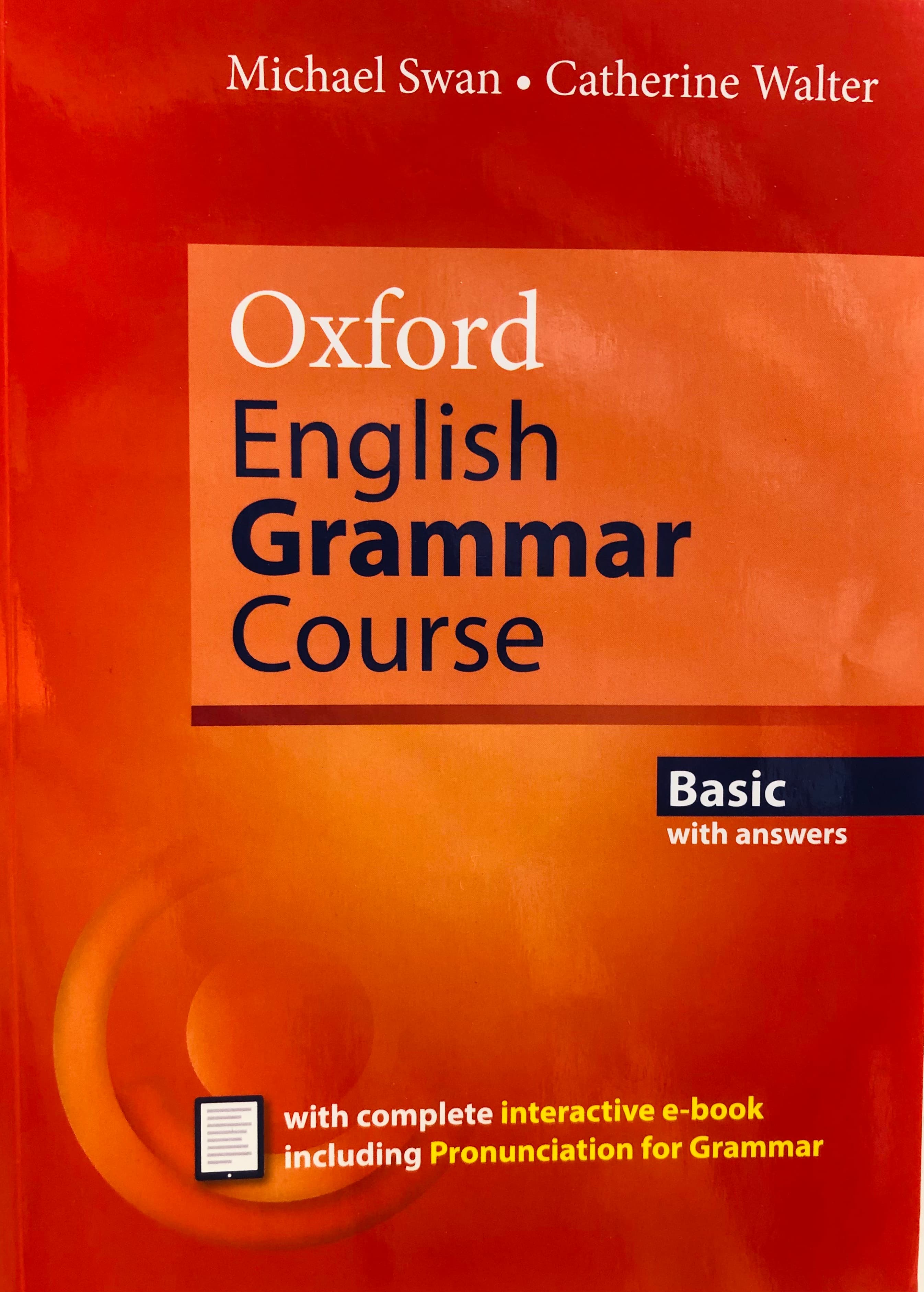 Oxford English Grammar Course with answers access code for e-book - Basic