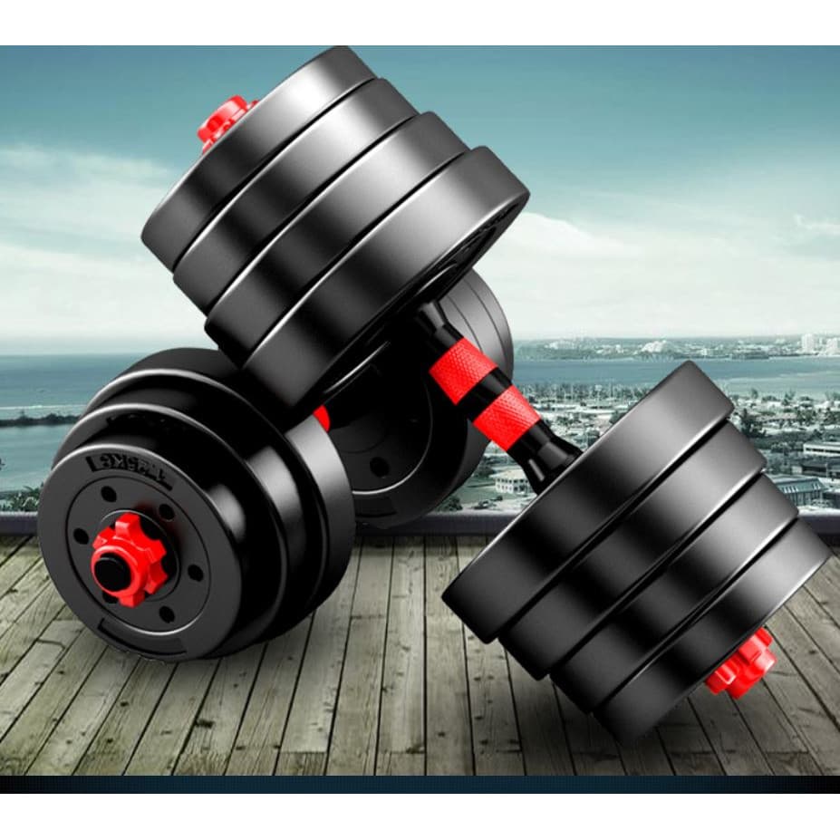 Ta tap tay đẩy kết hợp,  tạ nam nữ tập gym tập thon tay Giá tốt Hàng ChuẩnChọn Lực Nặng Của Tạ 20kg ,30kg, 40kg Tùy chọn - Bộ 20kg