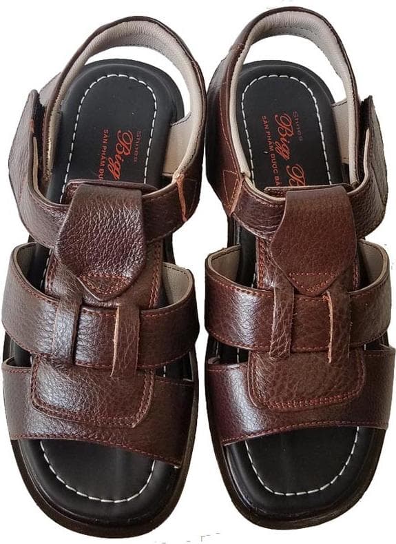 Sandal Nam BIGGBEN Da Bò Thật SD12 - 39