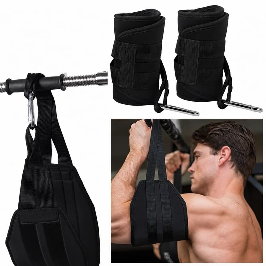AB Straps Treo Xà Tập Bụng Loại Dầy  Đai Treo Hanging Leg Raise, Tập Core Gym Xà Đơn 1 Cặp