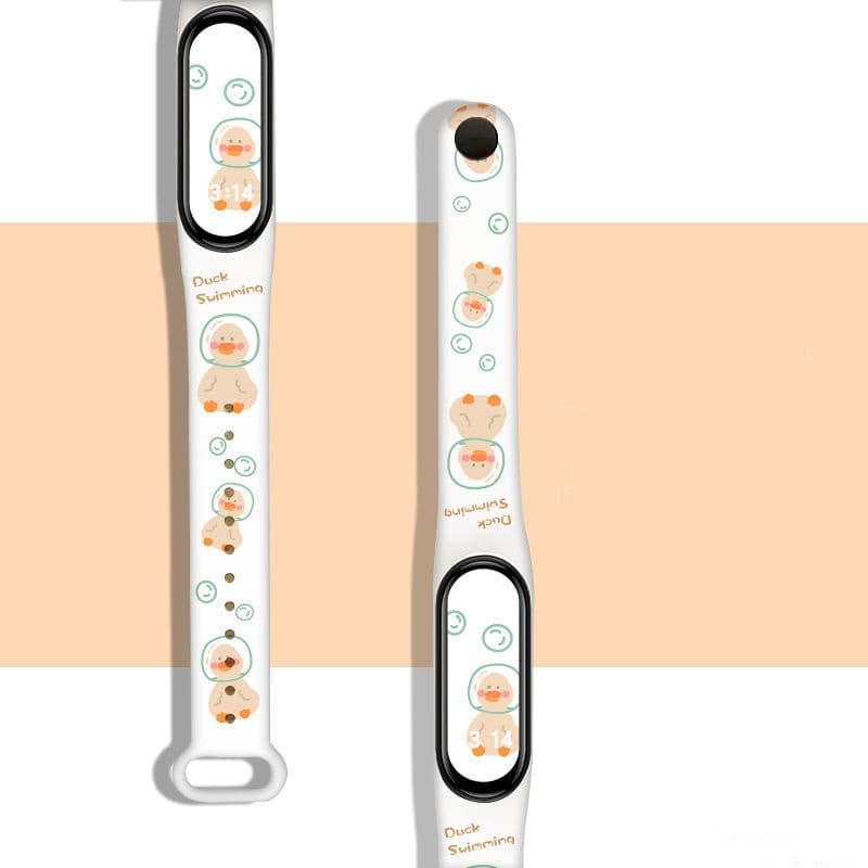 Dây Đeo Thay Thế Viền Dành Cho Vòng Đeo Tay Thông Minh Xiaomi Mi Band 5 Miband 6 - Hàng chính hãng - Vịt Lặn