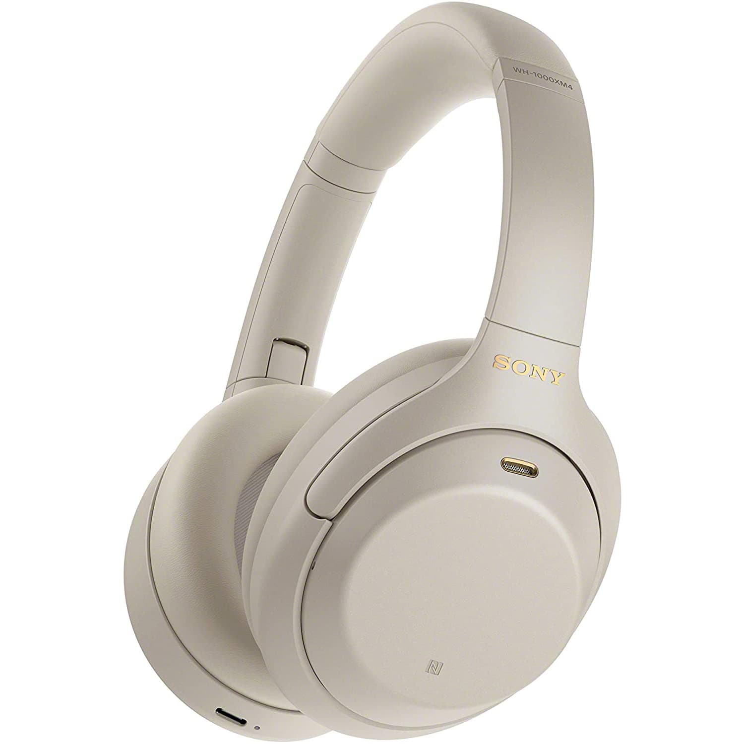 Tai Nghe Bluetooth Chụp Tai Sony WH-1000XM4 Hi-Res Noise Canceling - Hàng Chính Hãng - Bạc