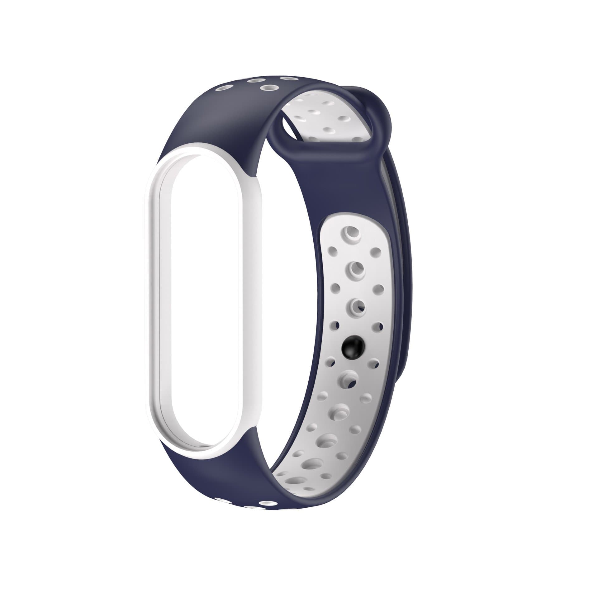 Dây Đeo Thay Thế Viền Dành Cho Vòng Đeo Tay Thông Minh Xiaomi Mi Band 5 Miband 6 - Hàng chính hãng - Xanh dương Sport