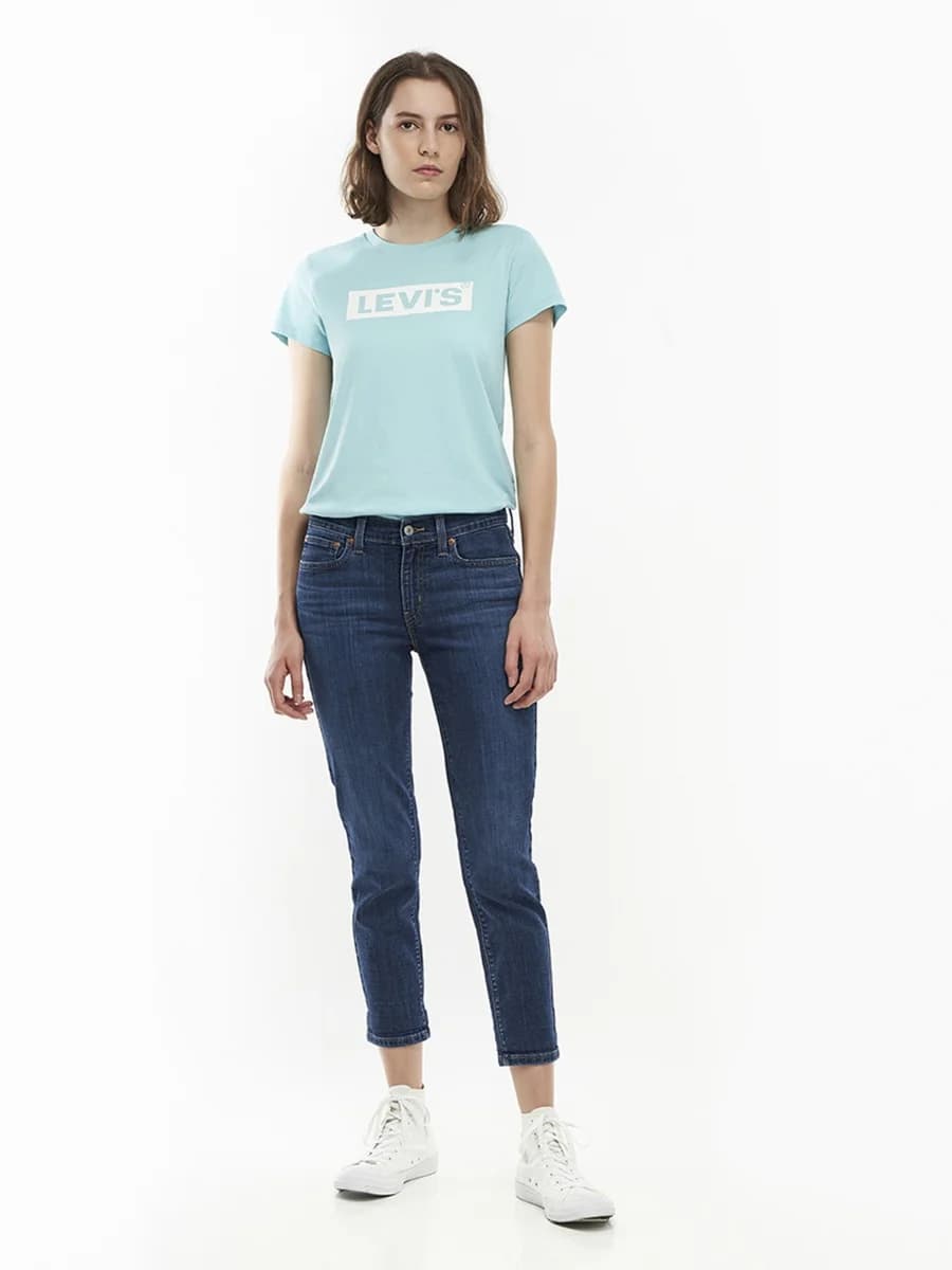 Levi's - Quần Jeans Nữ Dài High Waist/Rise Boyfriend - LAPIS NOON