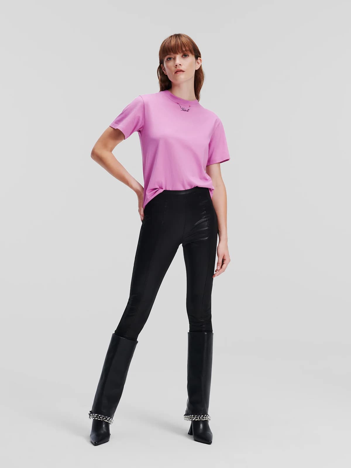Karl Lagerfeld - Quần Legging Nữ - Black