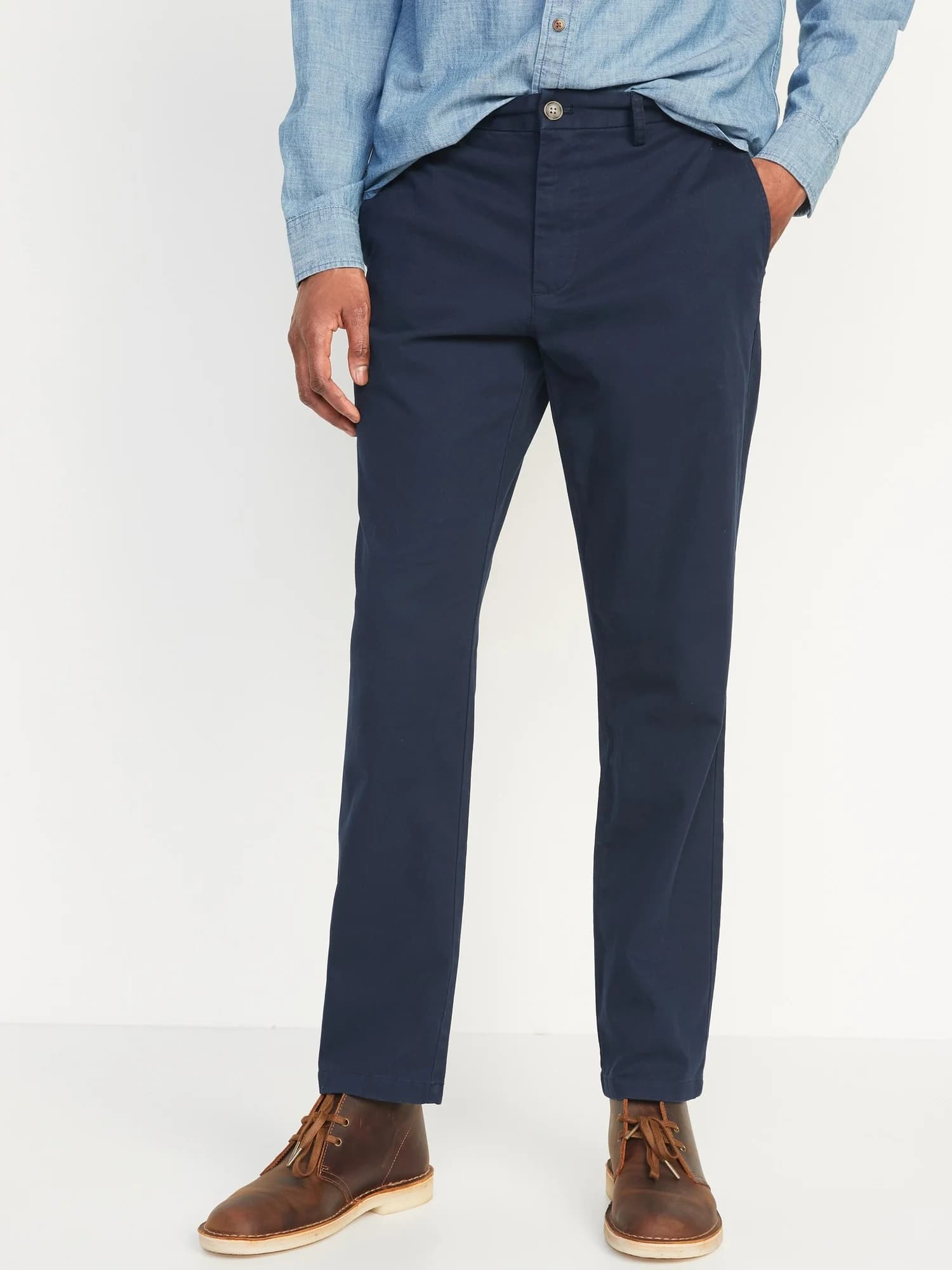 Old Navy - Quần Khaki Nam Straight Fit - IN THE NAVY