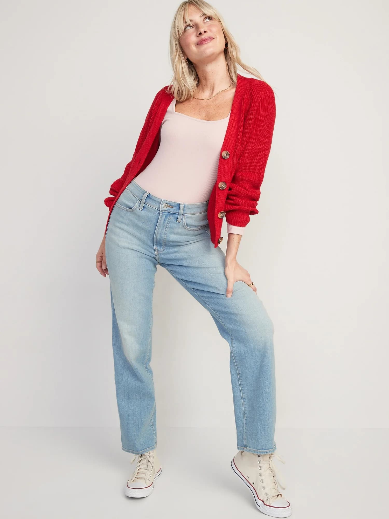 Old Navy - Quần Jean Dài Nữ - SANTA CATARINA