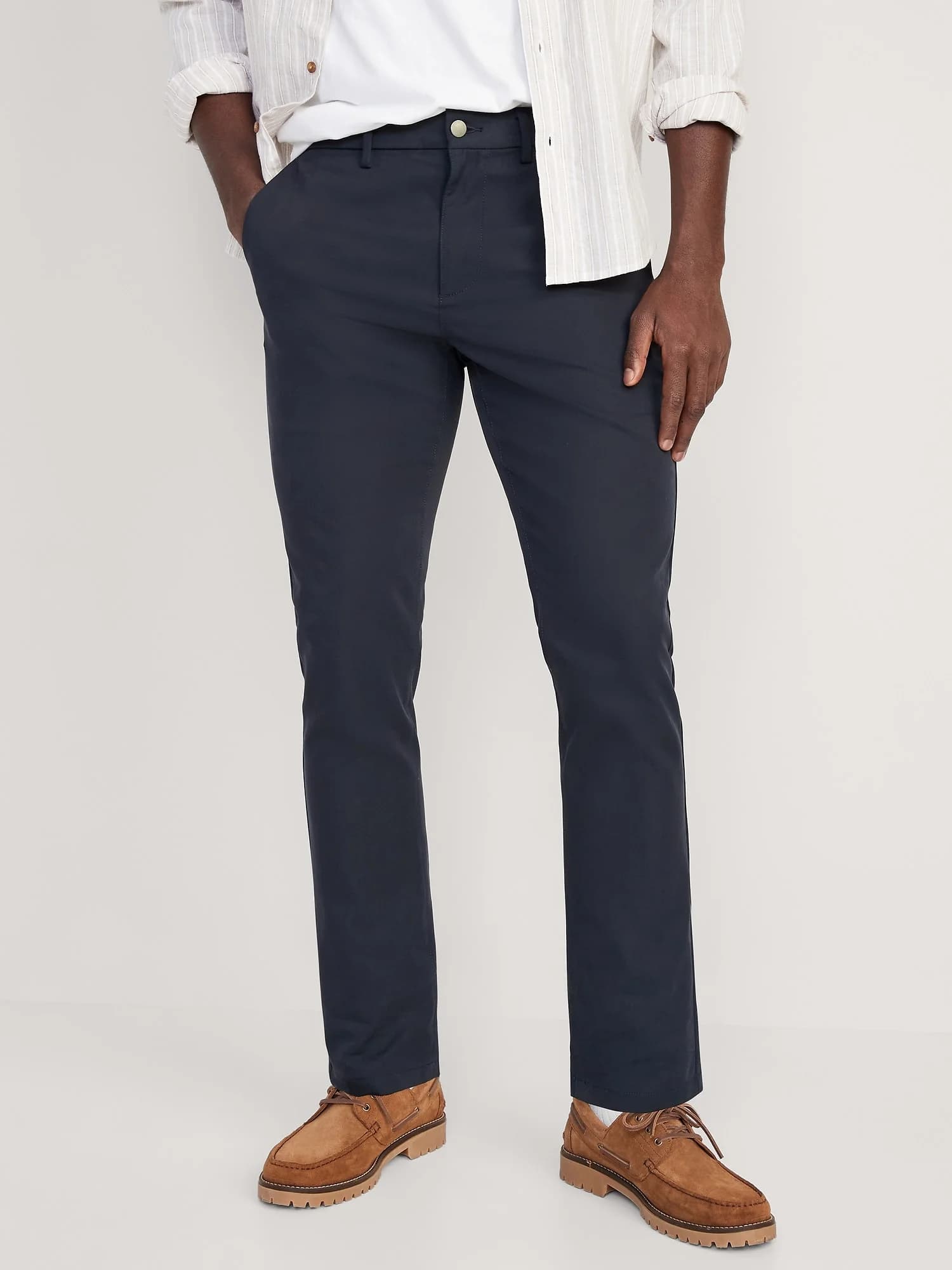 Old Navy - Quần Khaki Nam Slim Fit - NAVY CAPTAIN