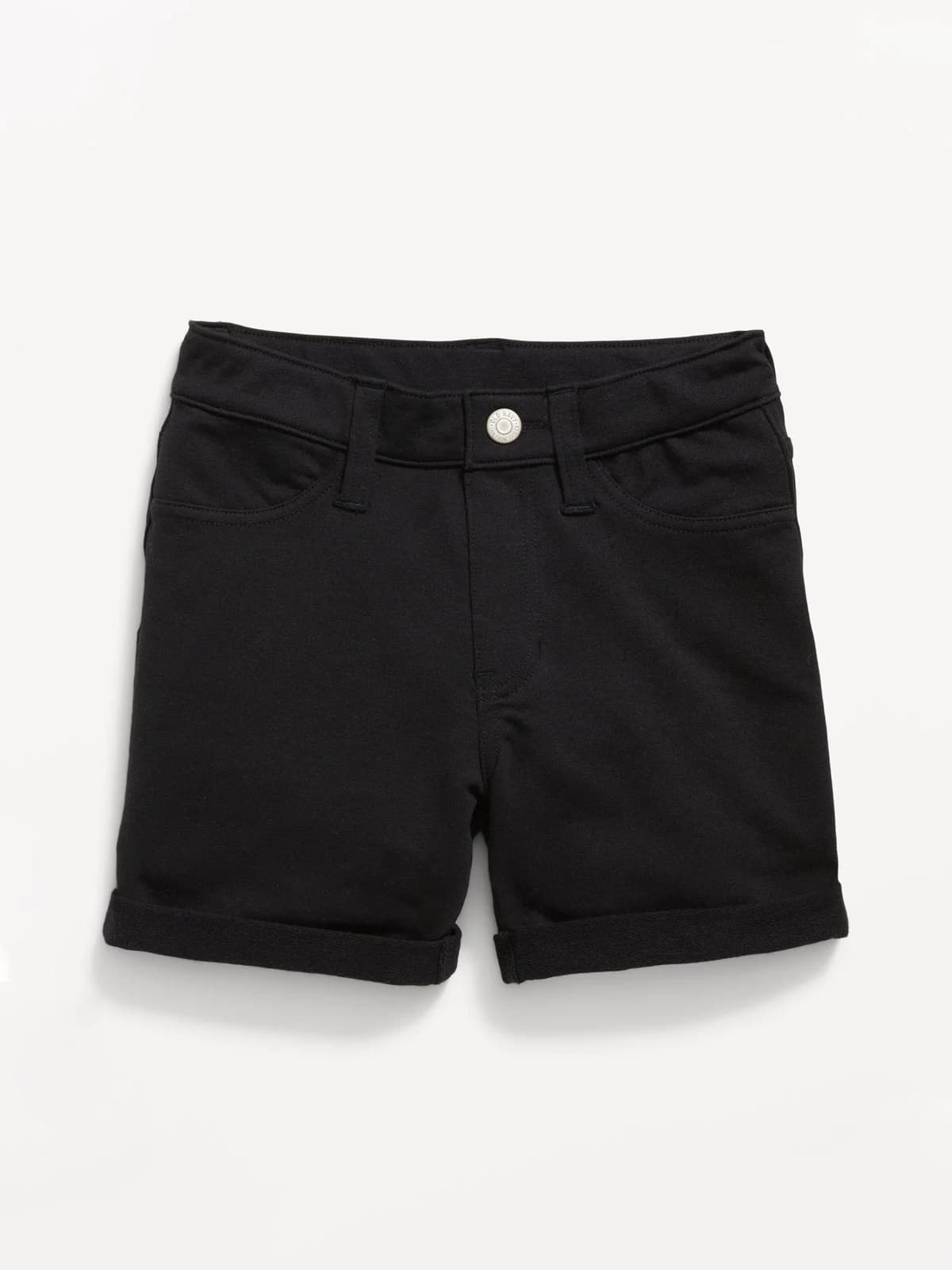 Old Navy - Quần Short Jean Bé Gái - BLACK JACK