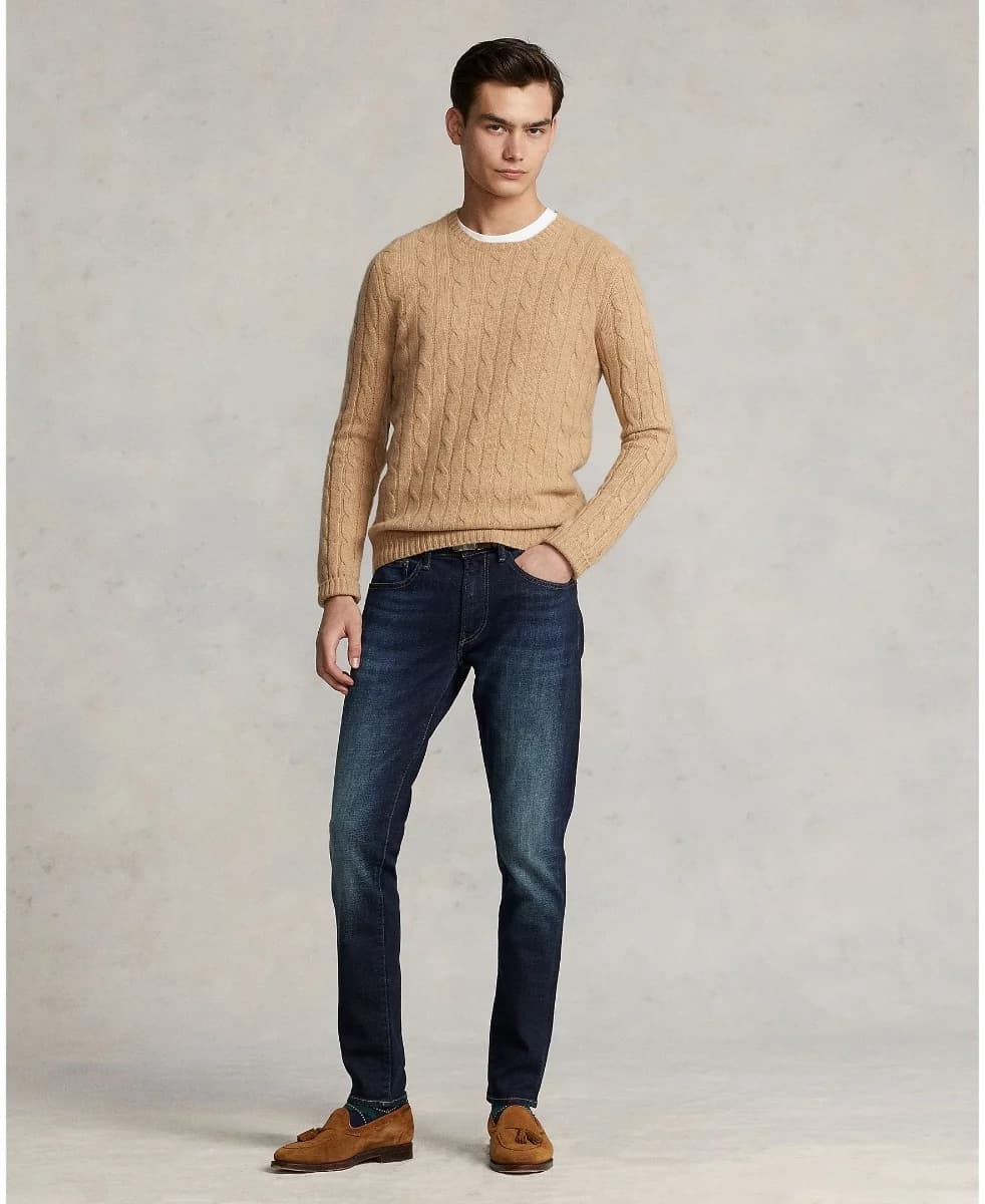 Polo Ralph Lauren - Quần Jeans Nam Eldridge Skinny Stretch Jean - BLUE