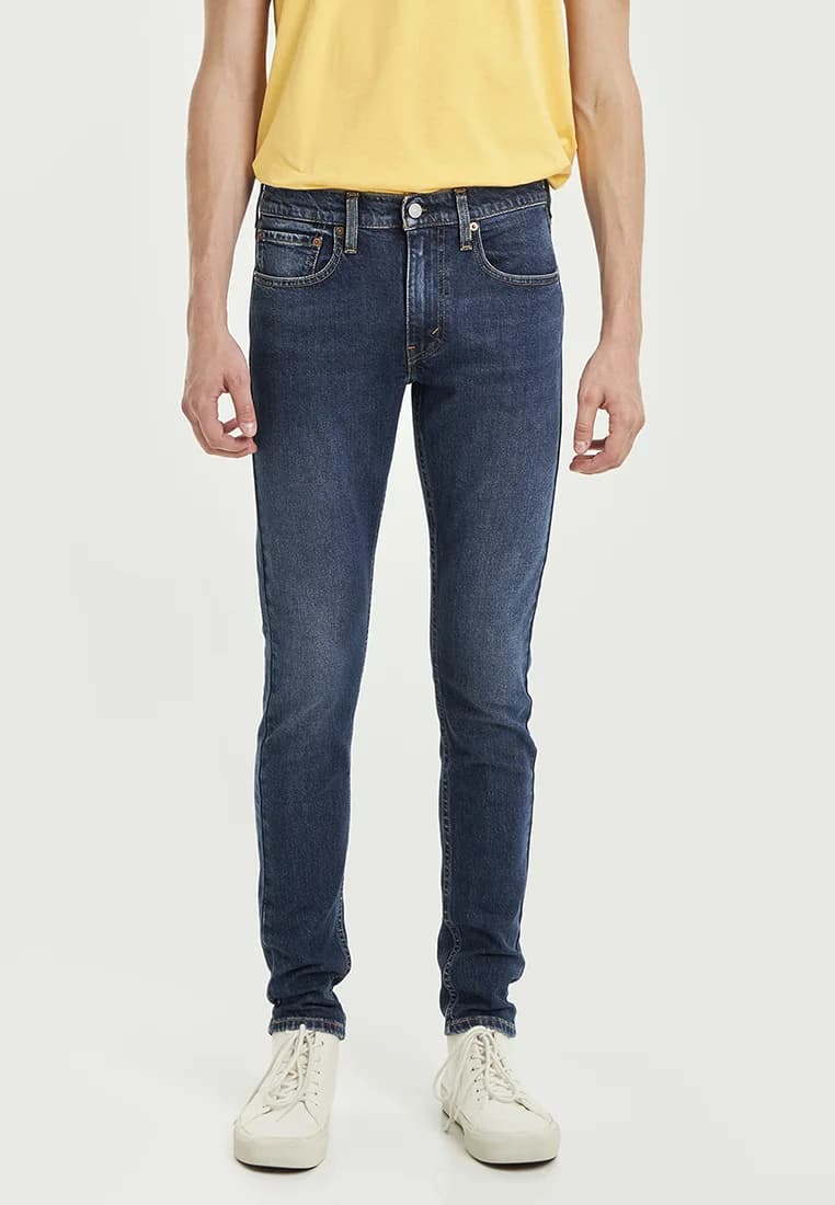Levi's - Quần Jeans Nam Dài Skinny Taper - Z1473 DARK INDIGO WORN IN