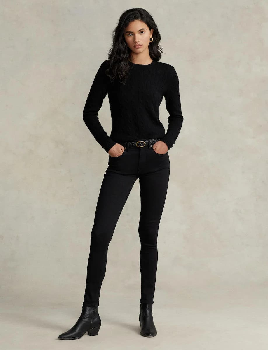Polo Ralph Lauren - Quần Jeans Nữ Tompkins Skinny Jean - BLUE