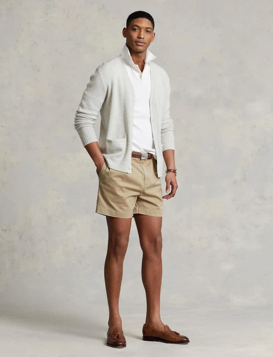 Polo Ralph Lauren - Quần Ngắn Nam - BEIGE/KHAKI