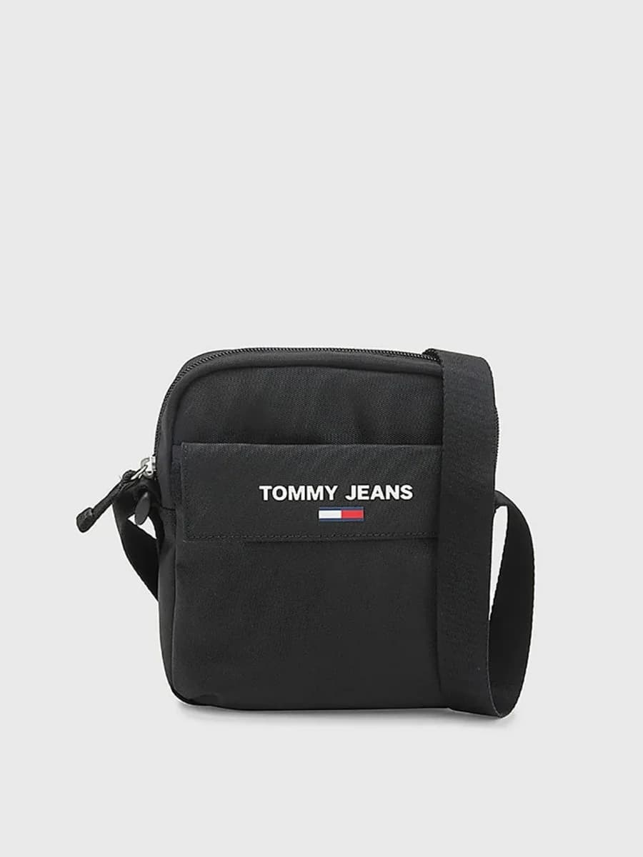Tommy Jeans - Túi Đeo Chéo Nam TJM Essential Reporter 1.2L - BLACK