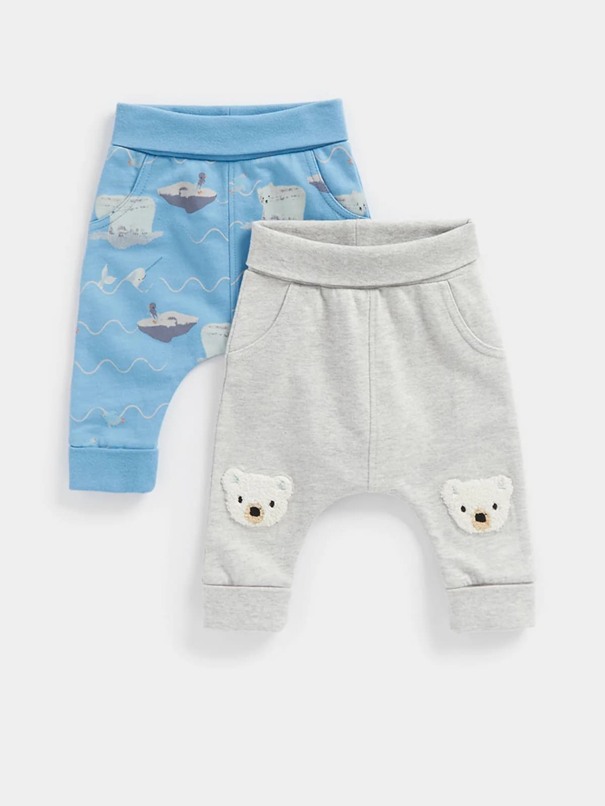 mothercare - set 2 quần joggers - MULTI