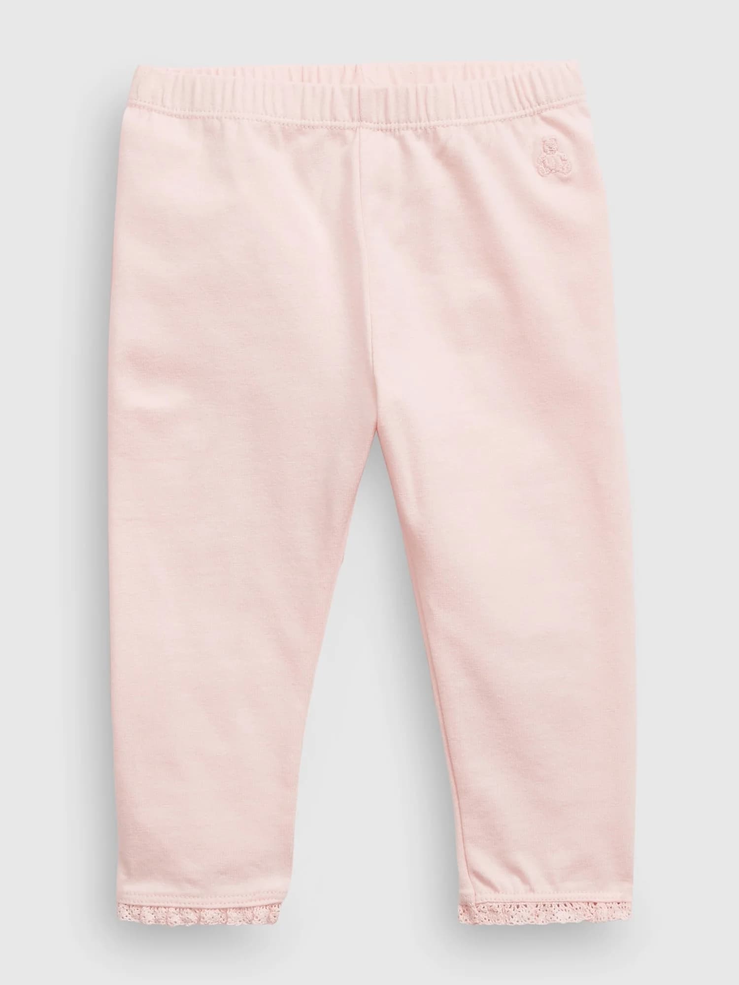 GAP - Quần Thun Dài Em Bé Gái - Legging - PINK CAMEO