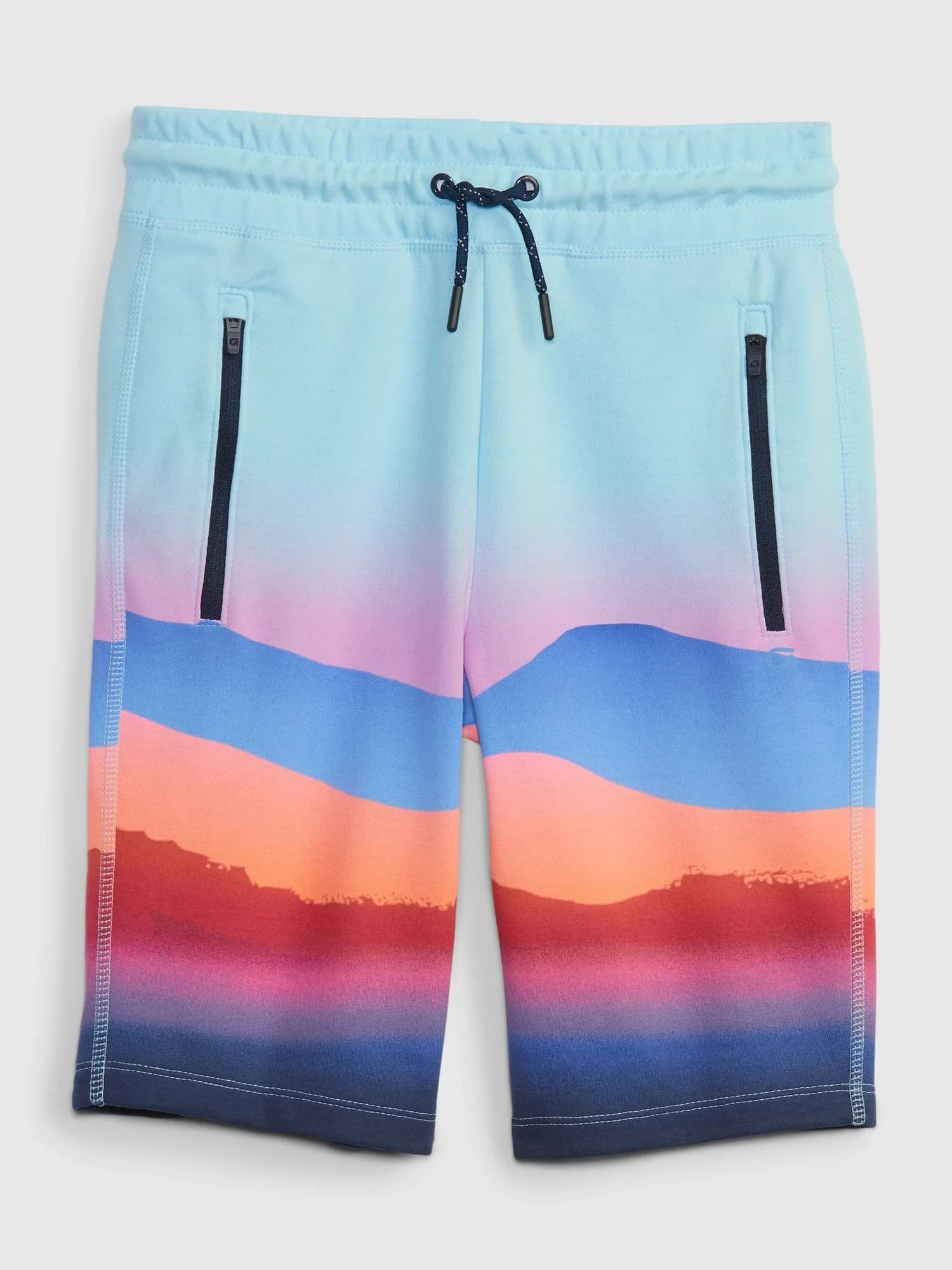 GAP - Quần Short Thun Bé Trai - Fit Tech - RED LANDSCAPE