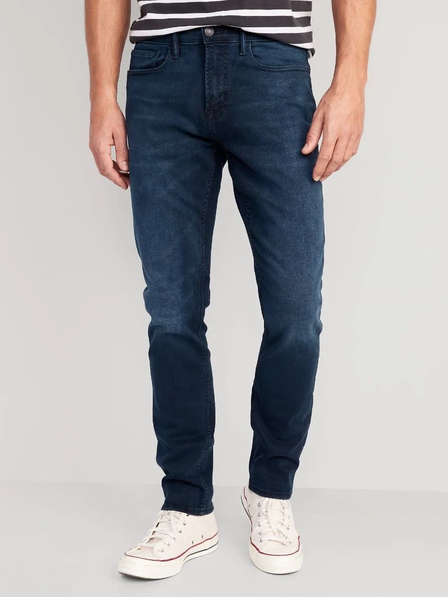 Old Navy - Quần Jean Nam Slim Fit - BLUE BLACK