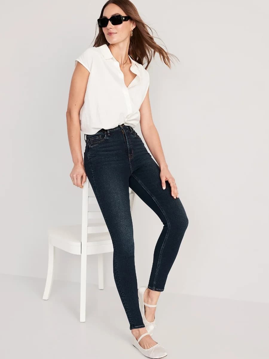 Old Navy - Quần Jean Nữ Super Skinny - ASTRID