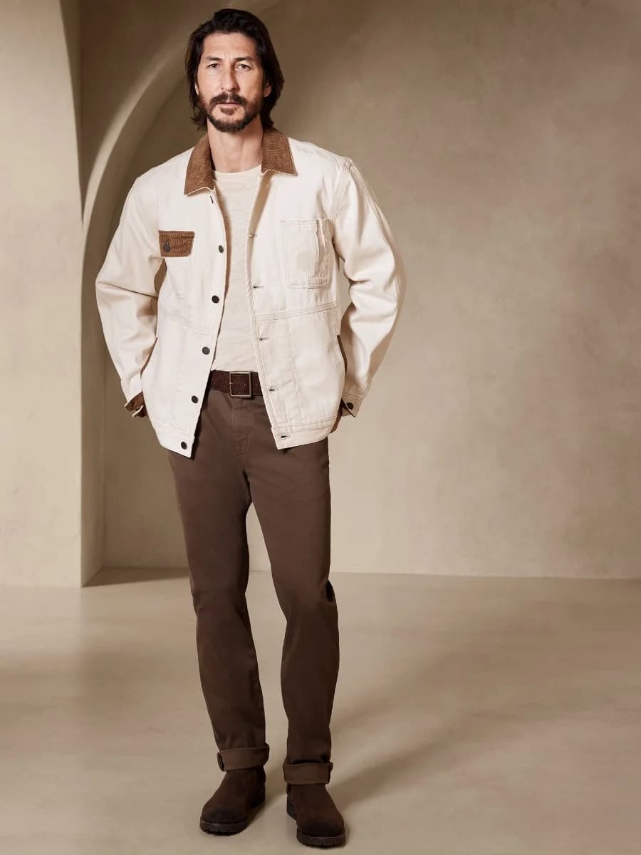 Banana Republic - Quần Dài Nam - CHOCOLATE