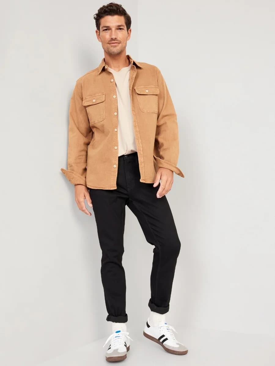Old Navy - Quần Jean Nam Slim Fit - BLACK RINSE