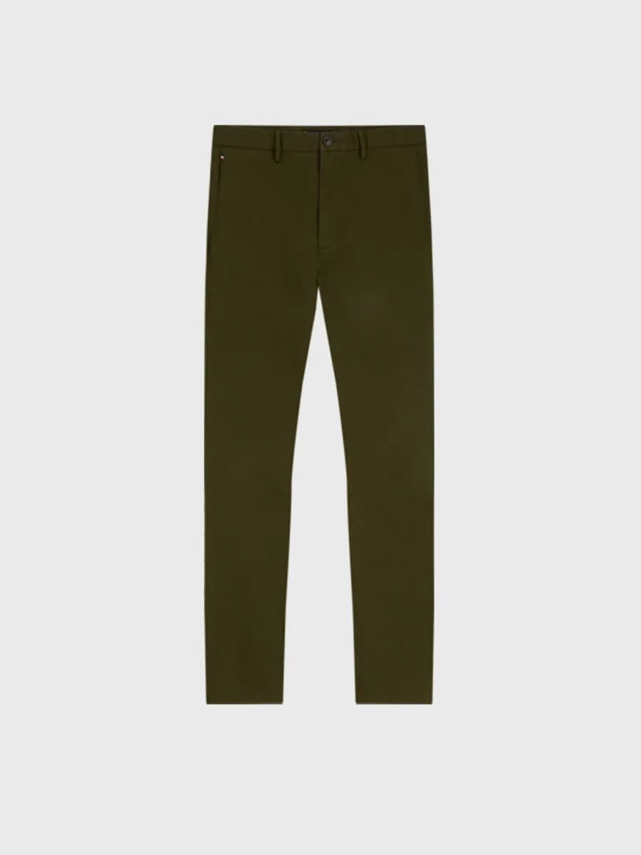 Tommy Hilfiger - Quần Chino Nam Straight Fit - OLIVEWOOD