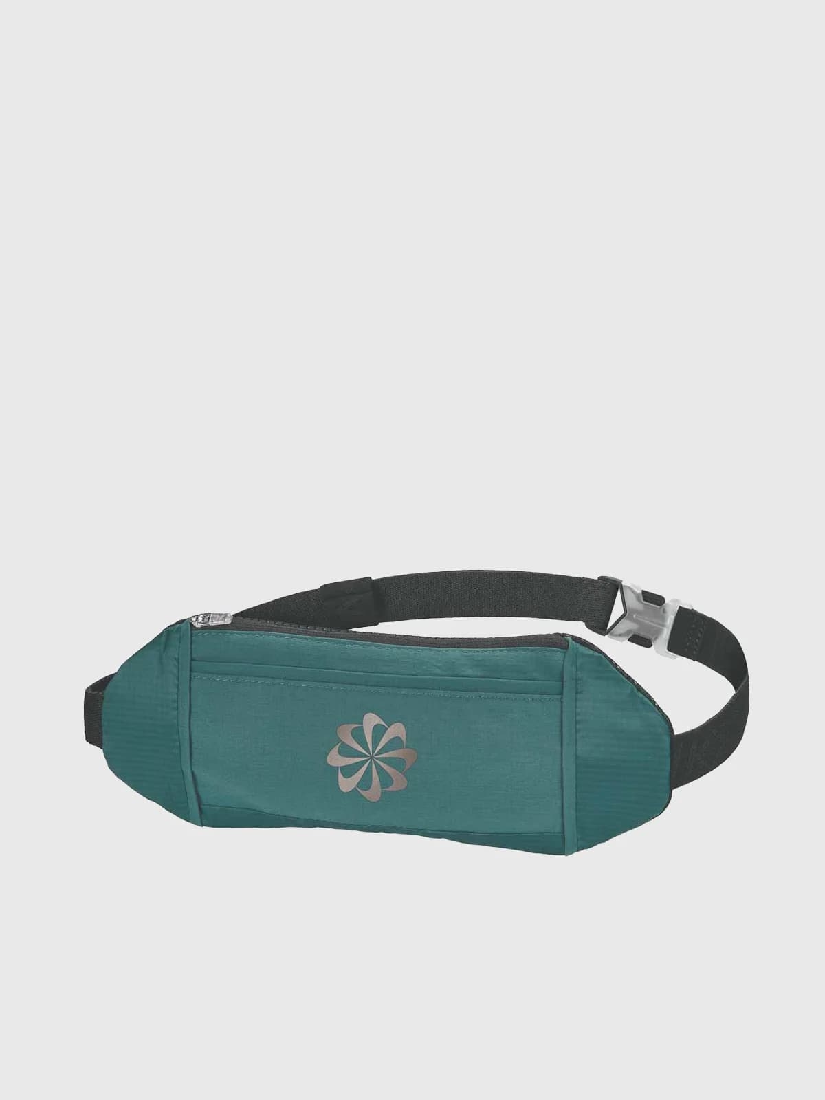 Nike Outdoor - Túi Thể Thao Unisex - Challenger Waist Pack Small - DARK TEAL GREEN/MIDNIGHT NAVY/PURE PLATINUM/SILVER