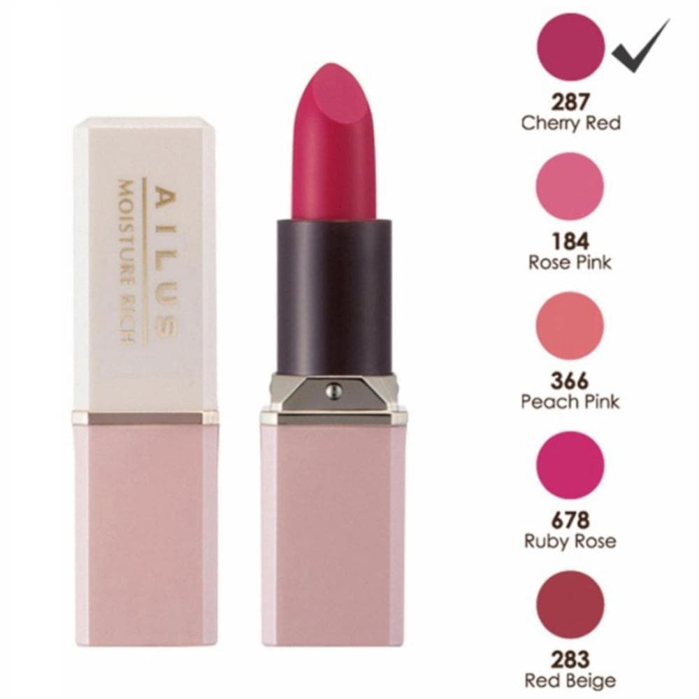 Son Naris Alus Smooth Lipstick Long Lasting mịn môi lâu trôi Cao cấp Nhật Bản #197 Fresh Pink