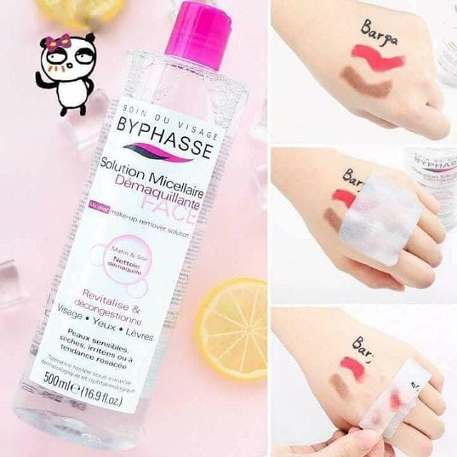 Nước tẩy trang Byphasse Micellar Make-up Remover Solution 500ml