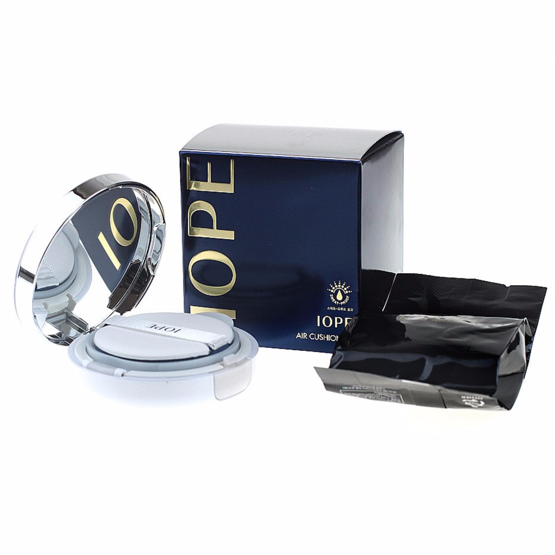Phấn nước lì - Kiềm dầu - Lâu trôi Iope Air Cushion Matte Long Wear Hàn Quốc 15g (tặng 1 lõi)