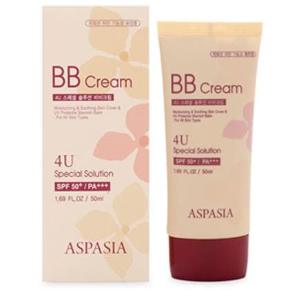 Kem nền chống nắng Aspasia 4U Special B.B Solution Cream Spf50 Pa+++ Hàn Quốc 50ml