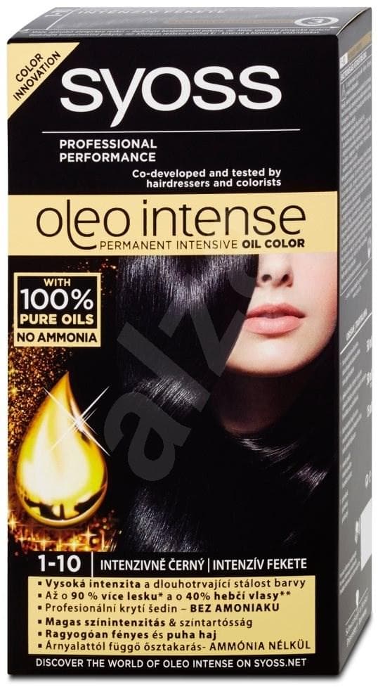 Thuốc nhuộm tóc (đen) nhập khẩu SYOSS Oleo Intense 1-10 Intense Black 50 ml ( đen)