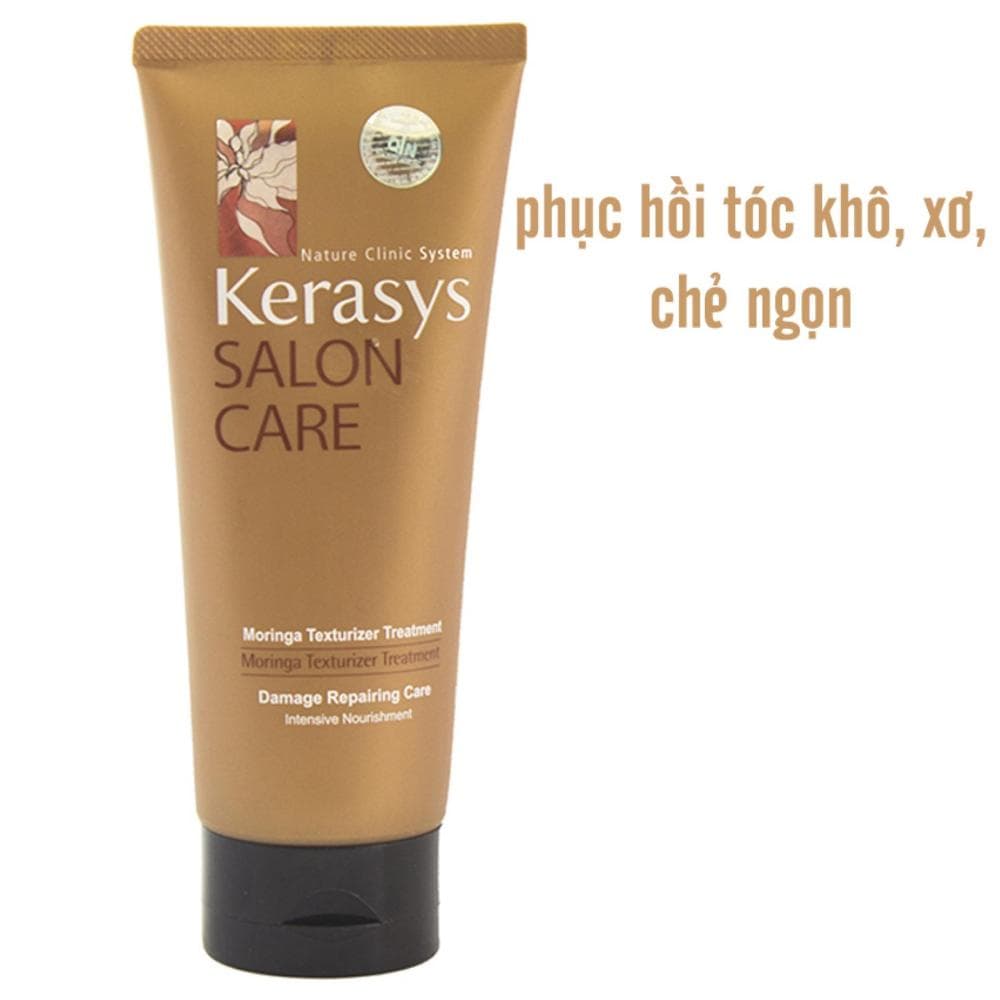 Kem hấp dưỡng tóc giúp phục hồi tóc hư tổn Kerasys Salon Care Repairing Treatment Hàn Quốc 200ml