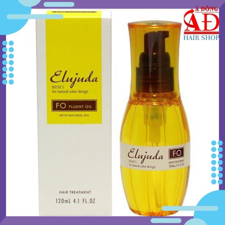 Tinh dầu dưỡng tóc Elujuda MILBON FO dưỡng tóc mảnh 120ml (JAPAN)