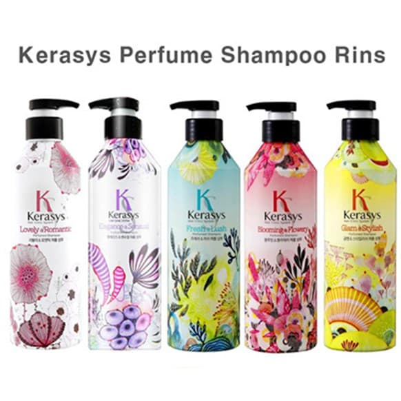 Bộ dầu gội xả hương nước hoa Kerasys Hàn Quốc 600ml - Đủ mùi