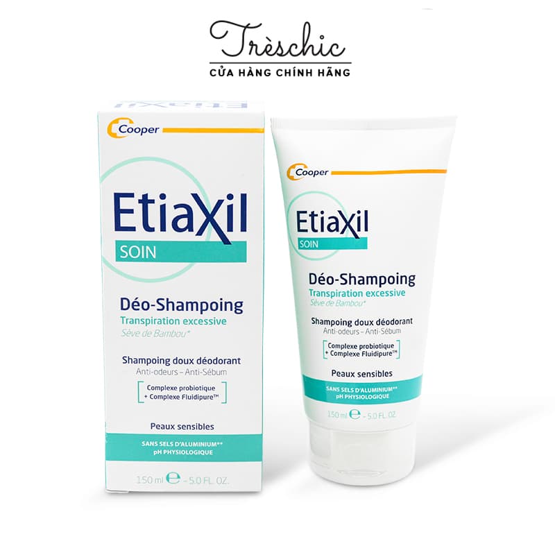 Dầu Gội Làm Sạch Và Điều Tiết Bã Nhờn Etiaxil Deo-Douche 24H 150ml