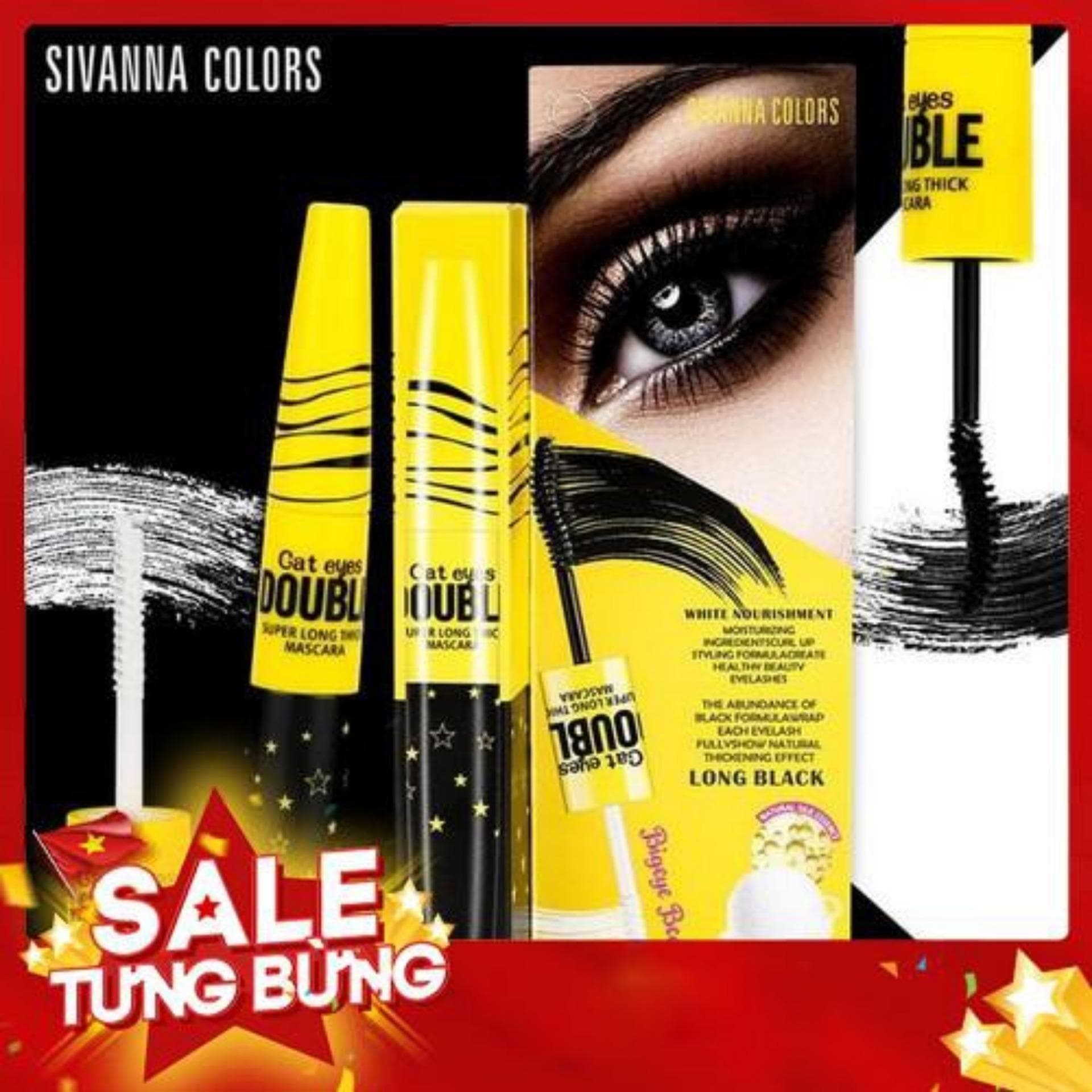 Mascara Sivana OUBL long black cao cấp thái lan